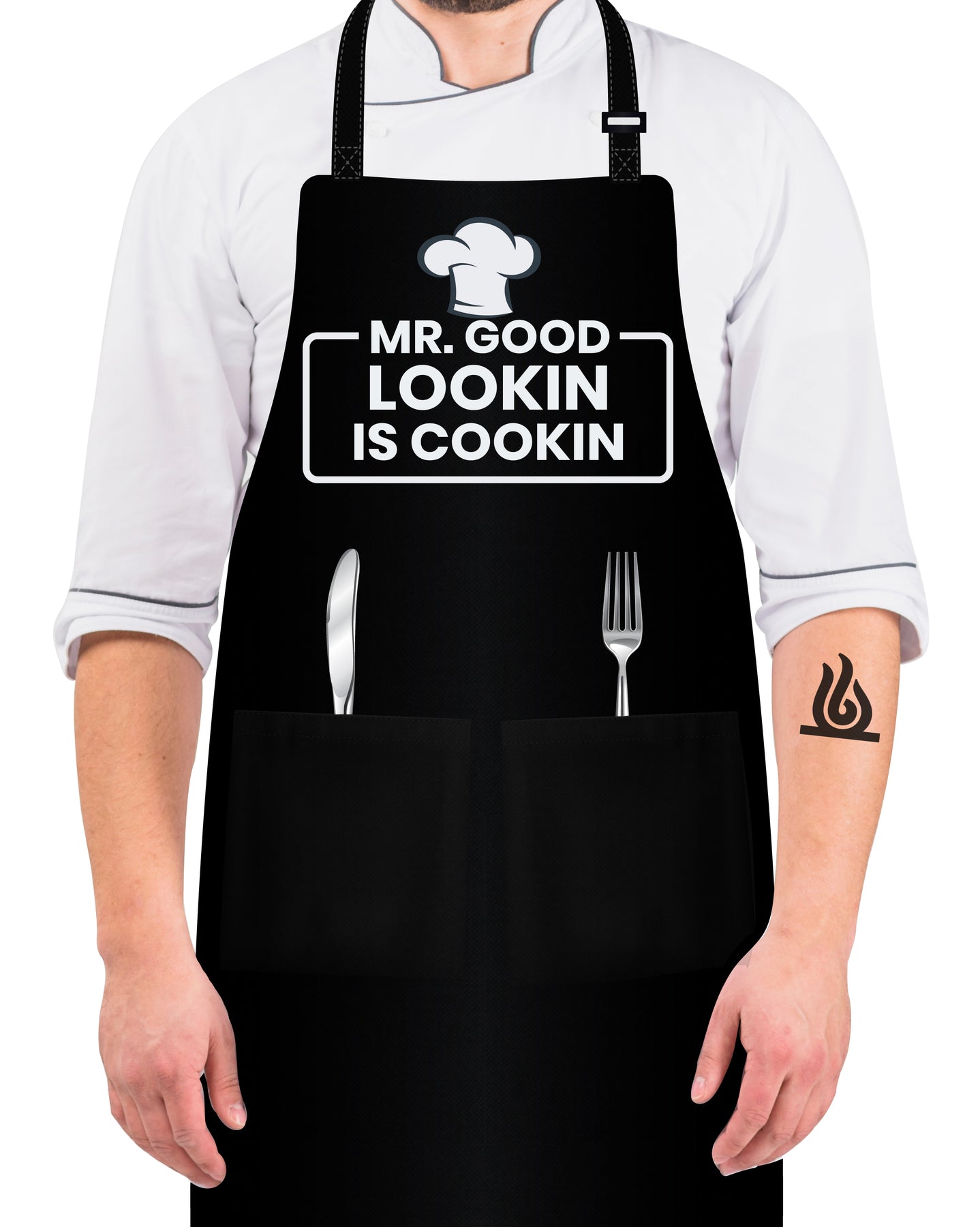 Mr. Good Lookin is Cookin, Grilling Apron